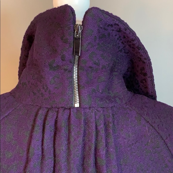 Tahari Wool Blend Wrap Coat - Picture 4 of 8